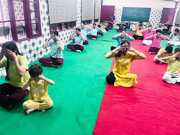 Yoga Day - Teachers and Students Together